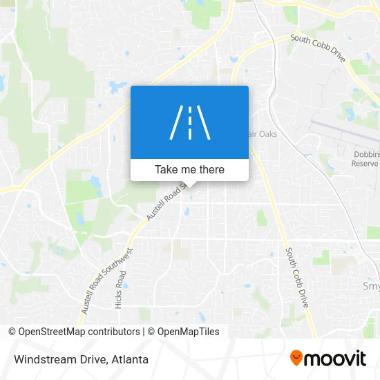 Windstream Drive map