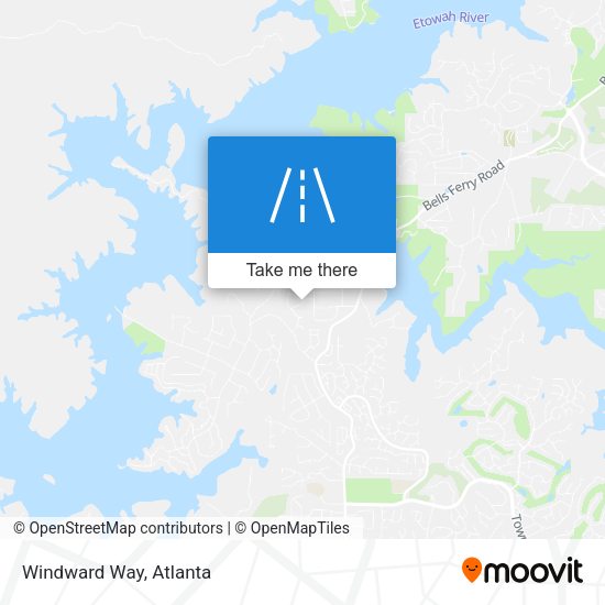 Mapa de Windward Way