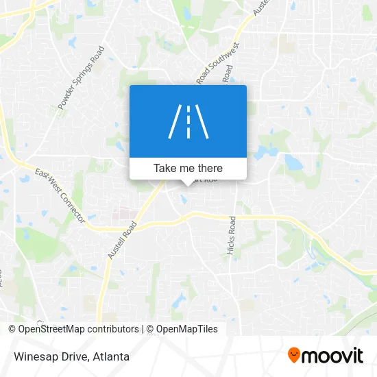 Winesap Drive map