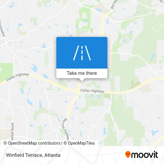 Winfield Terrace map