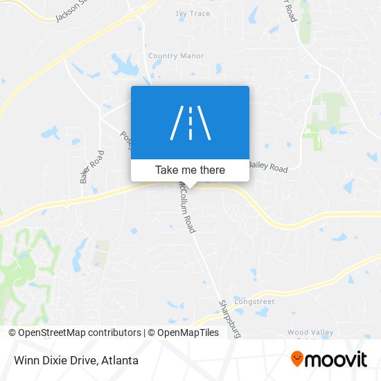 Mapa de Winn Dixie Drive