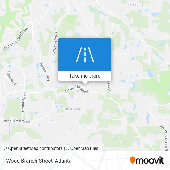 Wood Branch Street map