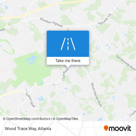 Mapa de Wood Trace Way