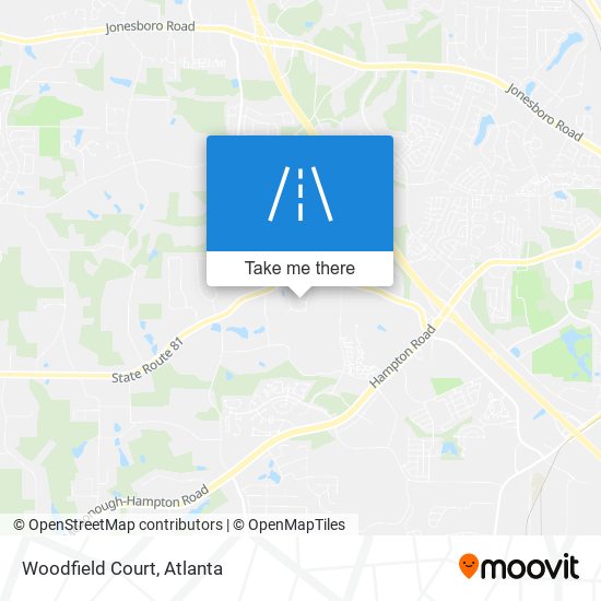 Woodfield Court map
