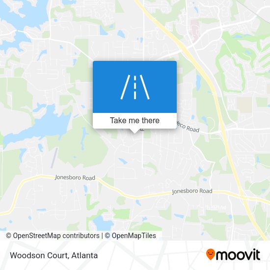 Mapa de Woodson Court