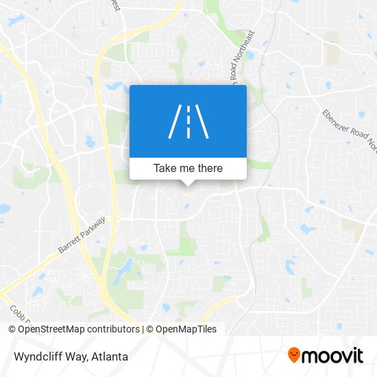 Mapa de Wyndcliff Way