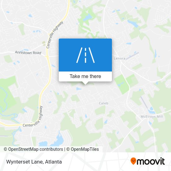 Mapa de Wynterset Lane