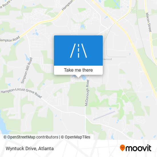 Wyntuck Drive map