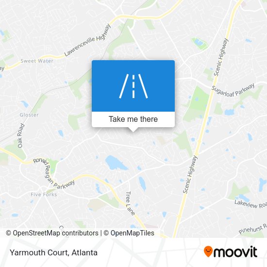 Mapa de Yarmouth Court
