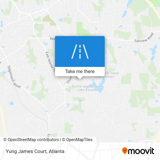 Mapa de Yung James Court