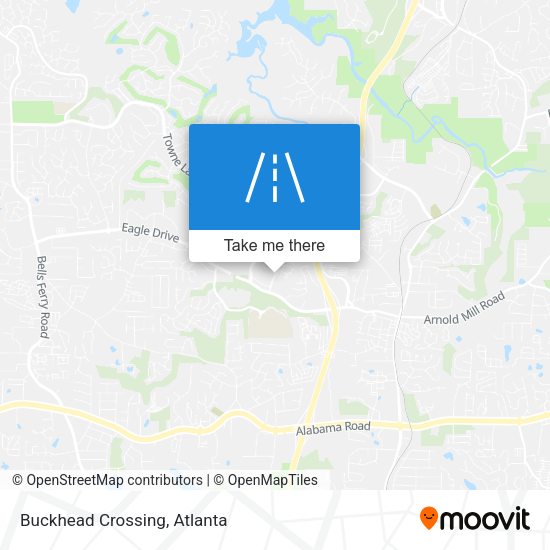 Mapa de Buckhead Crossing