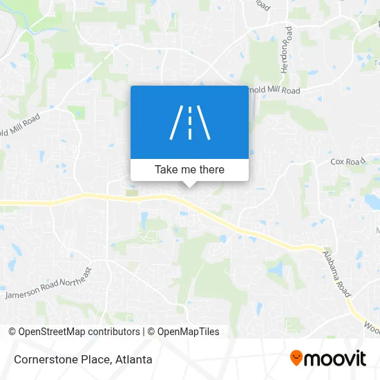 Cornerstone Place map