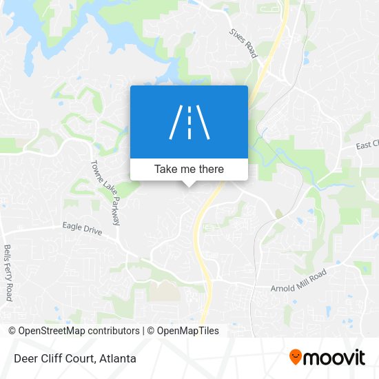 Mapa de Deer Cliff Court