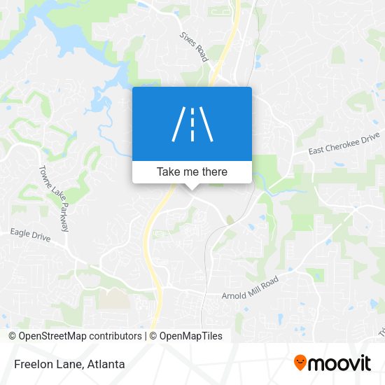 Mapa de Freelon Lane