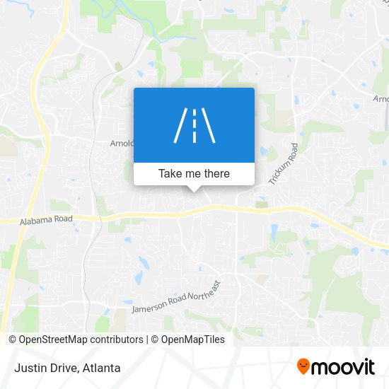 Mapa de Justin Drive