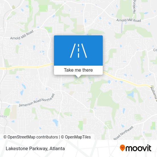 Mapa de Lakestone Parkway