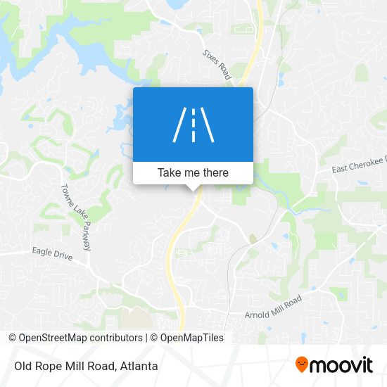 Mapa de Old Rope Mill Road
