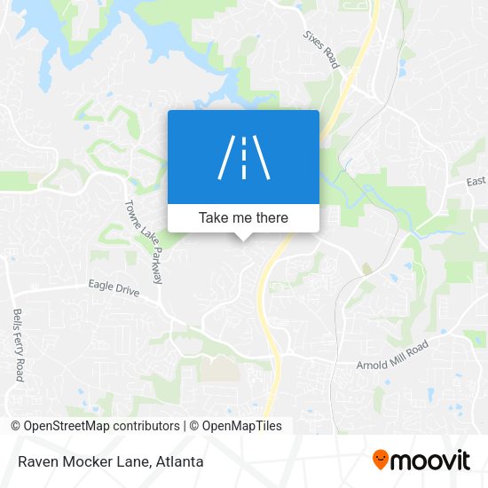 Mapa de Raven Mocker Lane