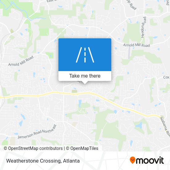 Mapa de Weatherstone Crossing