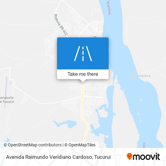 Mapa Avenida Raimundo Veridiano Cardoso
