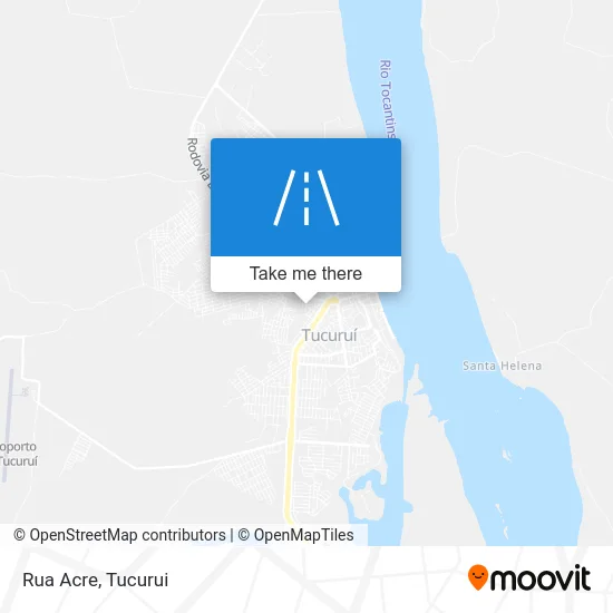 Rua Acre map