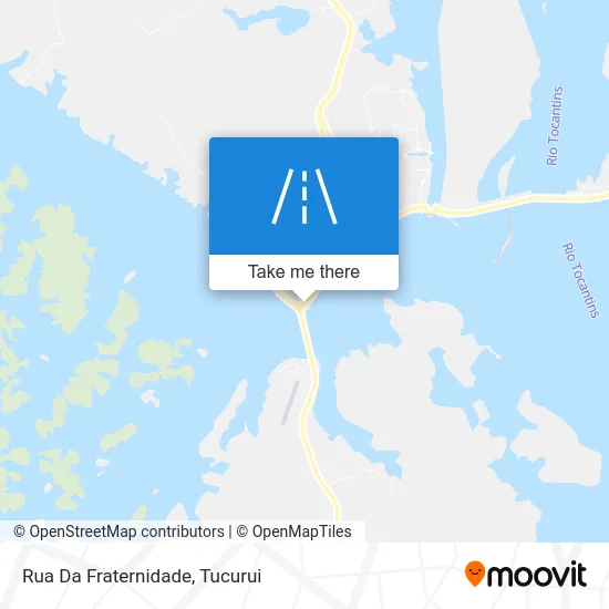 Rua Da Fraternidade map