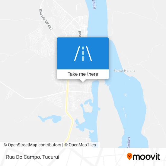 Rua Do Campo map