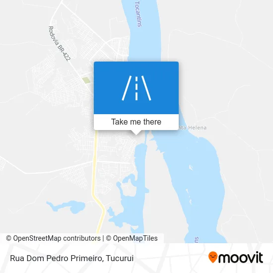 Rua Dom Pedro Primeiro map