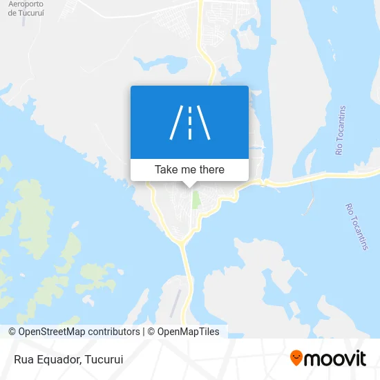 Rua Equador map