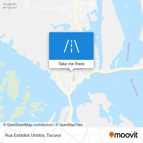 Rua Estados Unidos map