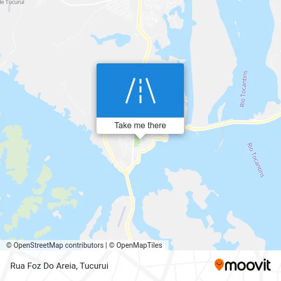 Rua Foz Do Areia map