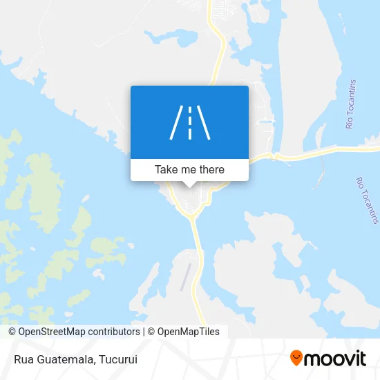 Rua Guatemala map