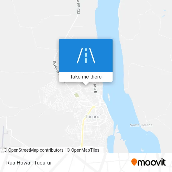 Rua Hawai map