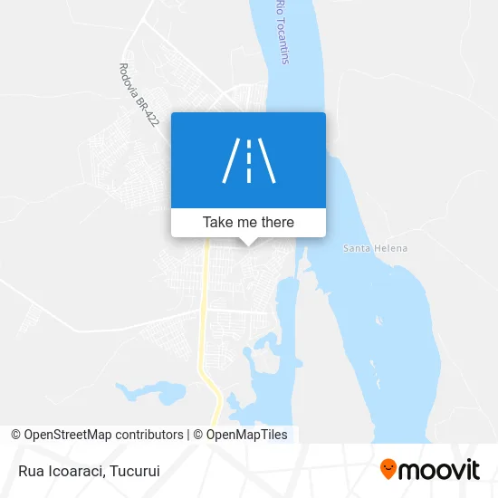 Rua Icoaraci map