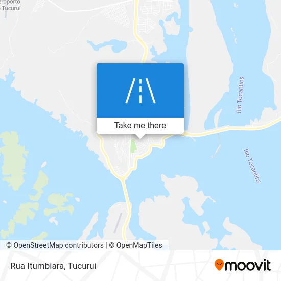 Rua Itumbiara map