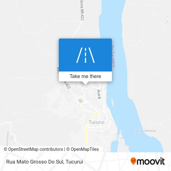 Rua Mato Grosso Do Sul map