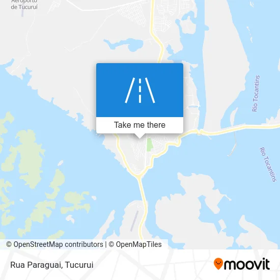 Rua Paraguai map