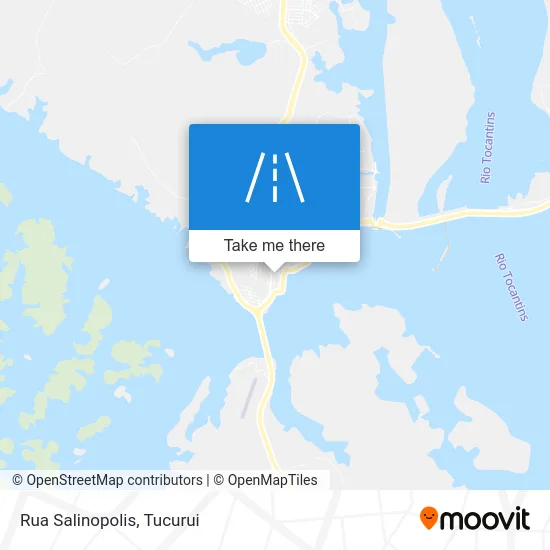 Rua Salinopolis map