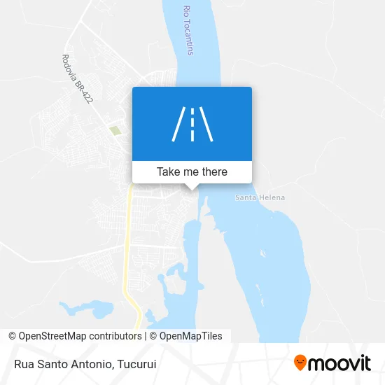 Rua Santo Antonio map