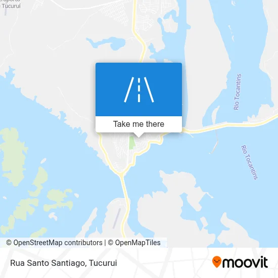 Rua Santo Santiago map