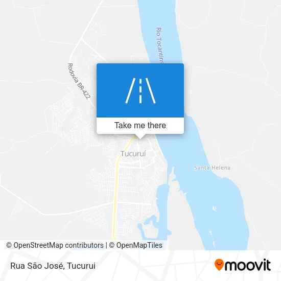 Rua São José map