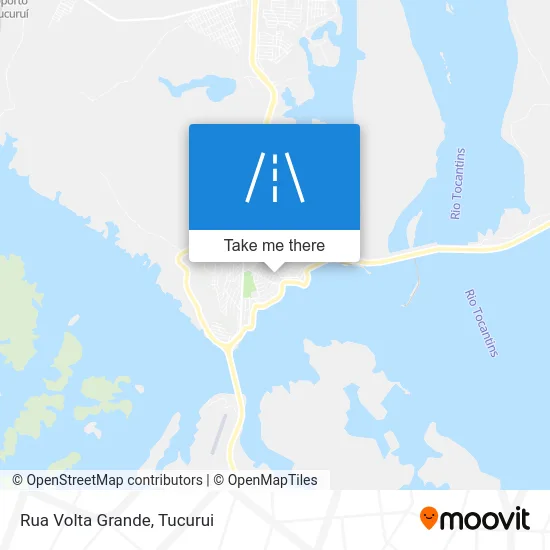 Rua Volta Grande map