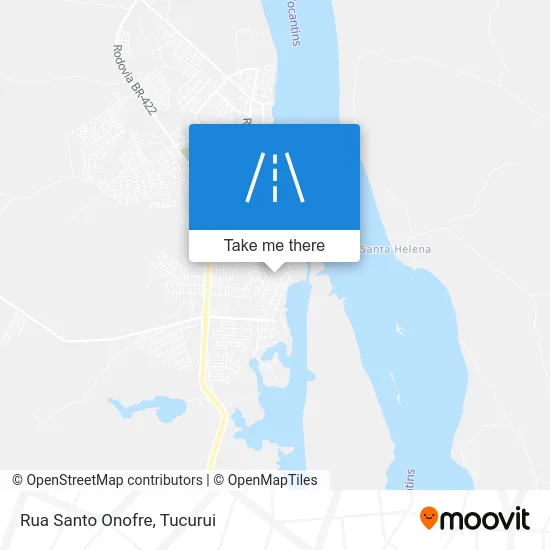 Rua Santo Onofre map