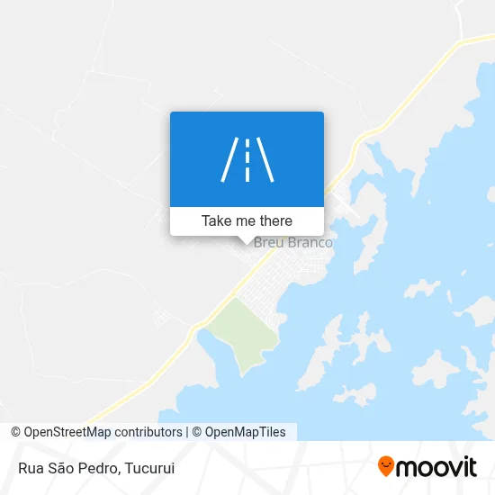 Rua  São Pedro map