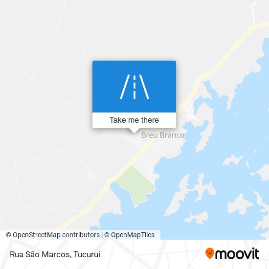 Mapa Rua São Marcos