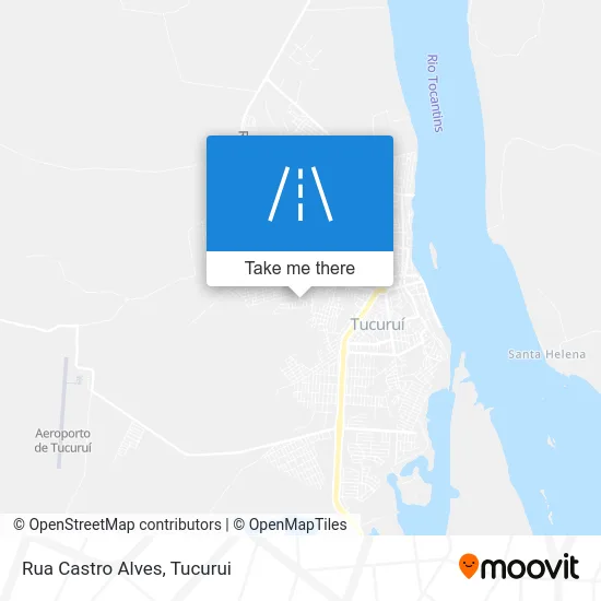 Rua Castro Alves map