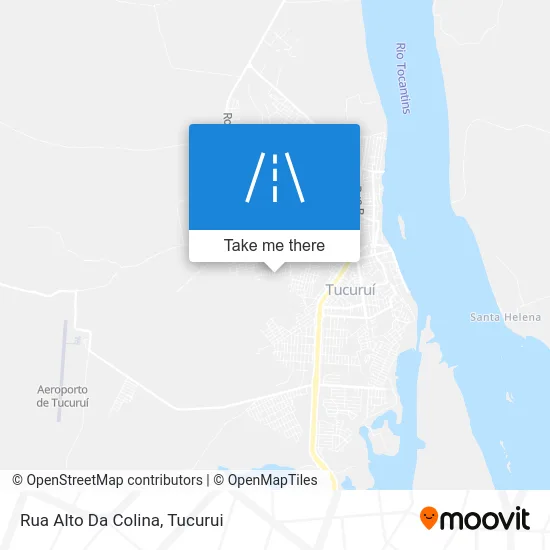 Rua Alto Da Colina map