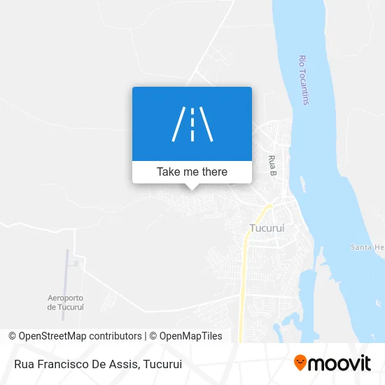 Rua Francisco De Assis map