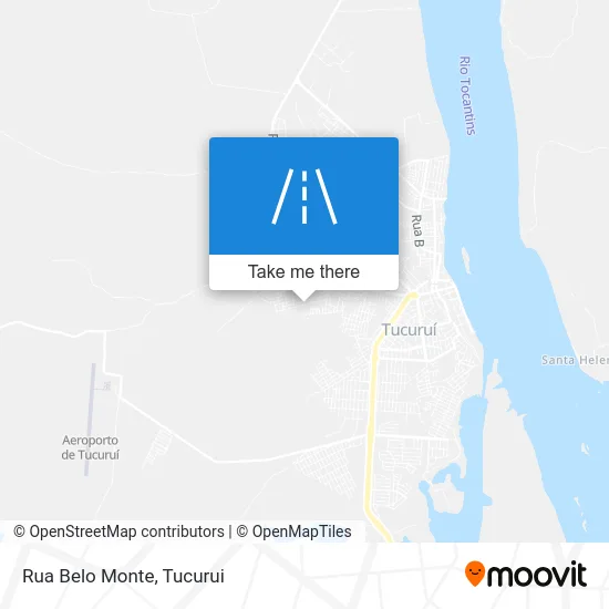 Rua Belo Monte map