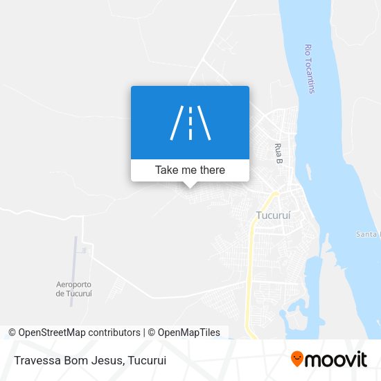 Mapa Travessa Bom Jesus